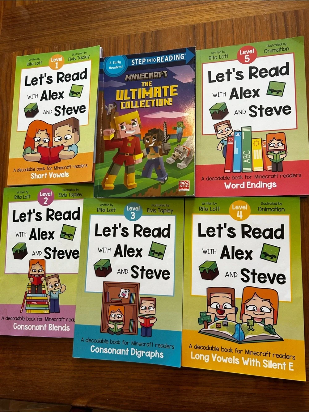 Minecraft Early Readers Book Set